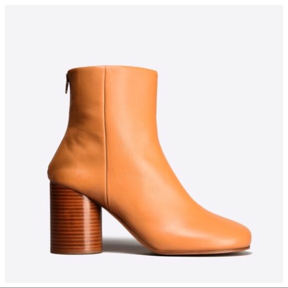 Maison Martin Margiela Shoes - Maison Martin Margiela Tan Ankle Boots